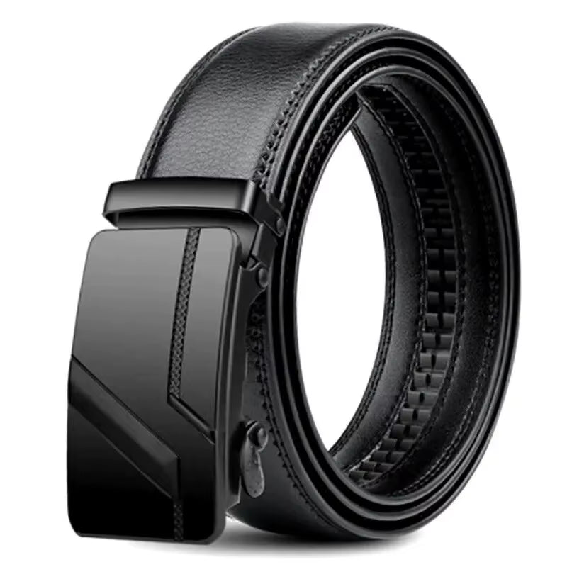 Fashion Business Men'S Belt Genuine Luxury Brand Belt Metal Buckle Belt High-Quality PU Leather Soft Belt with Cargo Pants Jeans